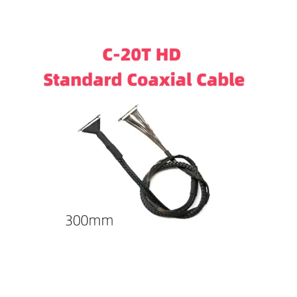XF C-20T FPV Gimbal Cable Full Set & C-20T DJI 03/ HD Standard Coaxial Cables (300mm) for DJI O4 /O4 Pro Camera Harness (300mm)