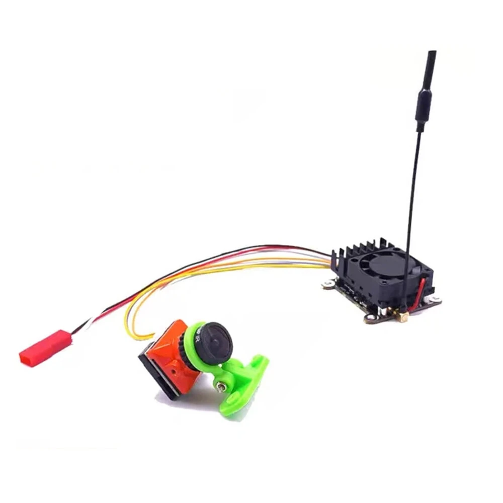 SLONWAKE 5.8GHz 48CH 2W Adjustable VTX with B19 Pro 1500TVL 19x19mm FPV Camera Combo for RC FPV Drones