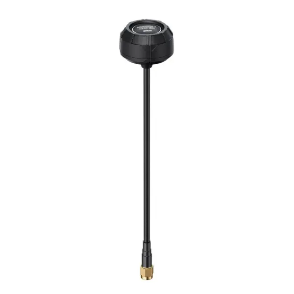 GEPRC Momoda2 4.9-6GHz FPV Antenna with 3.55dBi High Gain, SWR 1.28, 88% Radiation Efficiency, -25dB Cross-Polar, LHCP/RHCP, RG141 Cable, SMA, 90mm/170mm, 11.2-17.6g, Omnidirectional for HD & Analog VTX Goggles Racing Long-Range Drone