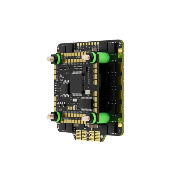 30.5mm x 30.5mm Aocoda-RC F4100 V4 AM32 Stack Build-in F405 V4 Flight Controller & 100A 3-8S ESC for FPV Racing Drone