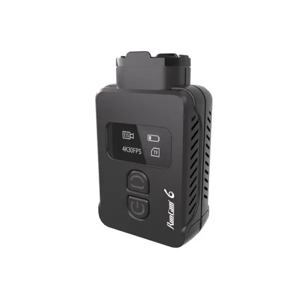 RunCam 6 4K Recording HD FPV Camera 12MP 1/2.3" Oled Support EIS GyroFlow WiFi With Replaceable Battery for RC Drone ZOHD FPV Airplane