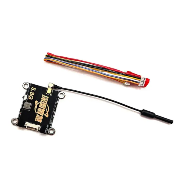 SLONWAKE S1232T 5.8GHz FPV Transmitter 48CH VTX 200mW 500mW 1W 2W Power Adjustable FPV Video Transmitter 7-32V Low Latency VTX Module for RC Airplane Fixed-wing FPV Drones