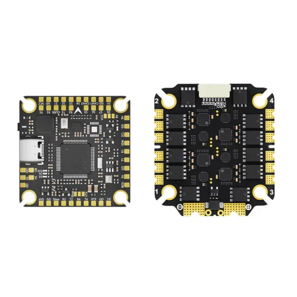 30.5*30.5mm Aocoda-RC F465S V4 Stack Build-in F405 V4 Flight Controller with OSD 5V 9V BEC Output & 3065S 65A 3-8S ESC for RC FPV Racing Drone