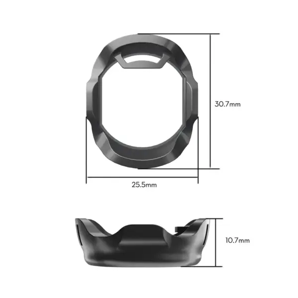 Flywoo O4 PRO Camera TPU Protector Lightweight Shock-Absorbing Cover Compatible with DJI O4 PRO Camera V2 Series Filters for FPV Racing Drones